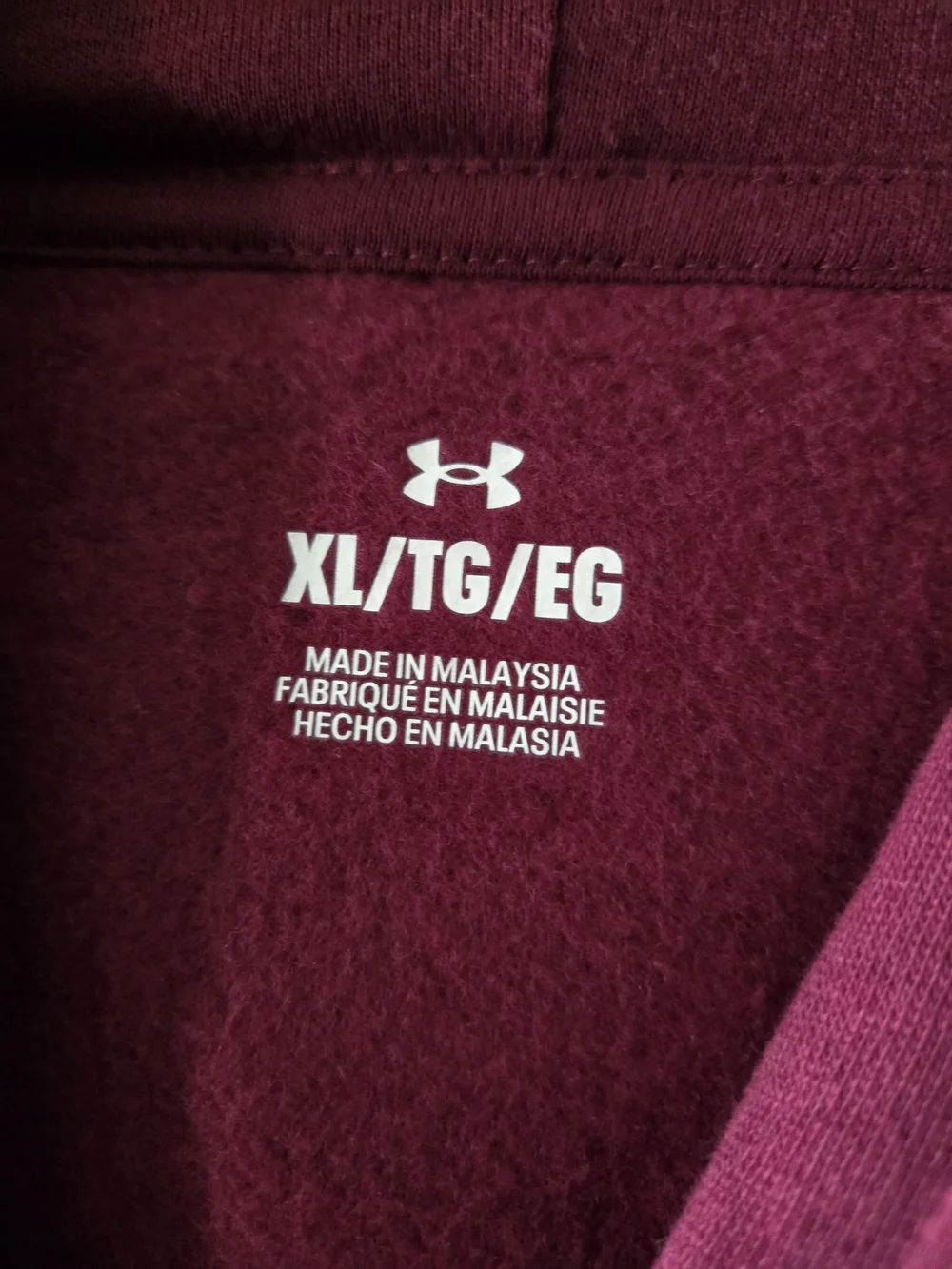 Under Armour Men's Deep Berry Hoodie Pullover
